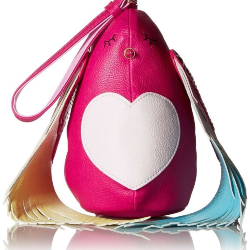 Betsey Johnson BIRD WRISTLET/CLUTCH